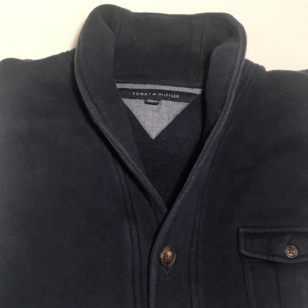 COPY - Tommy Hilfiger Shawl neck heavy weight car…